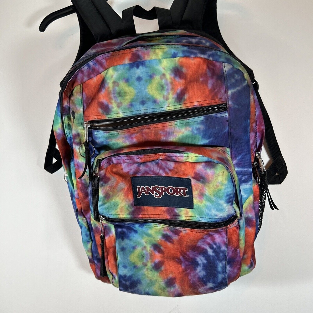 Jansport, Big Student backpack,New With Tag, tie-dye used JS0A47JK